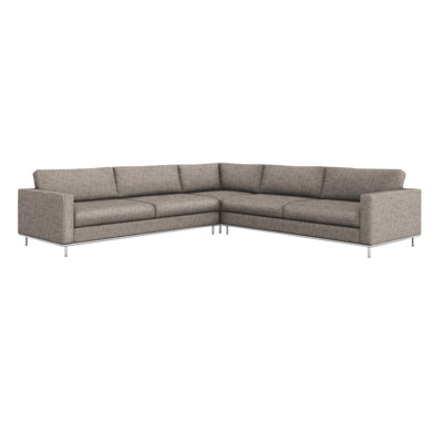 Canapé modulaire de coin symétrique de 124,5 po Valencia