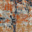Tapis abstrait rouille / bleu Abstract-91518000