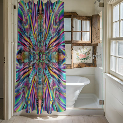 Trippy Elements - Rideau de douche Premium
