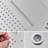 LED Rain Shower Head Combo 13.8x20 inch Rainfall Waterfall Showerhead Spray-93565531