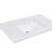 Salerno 37" Single Bathroom Vanity Top in High Gloss White Stone Finish with Sink