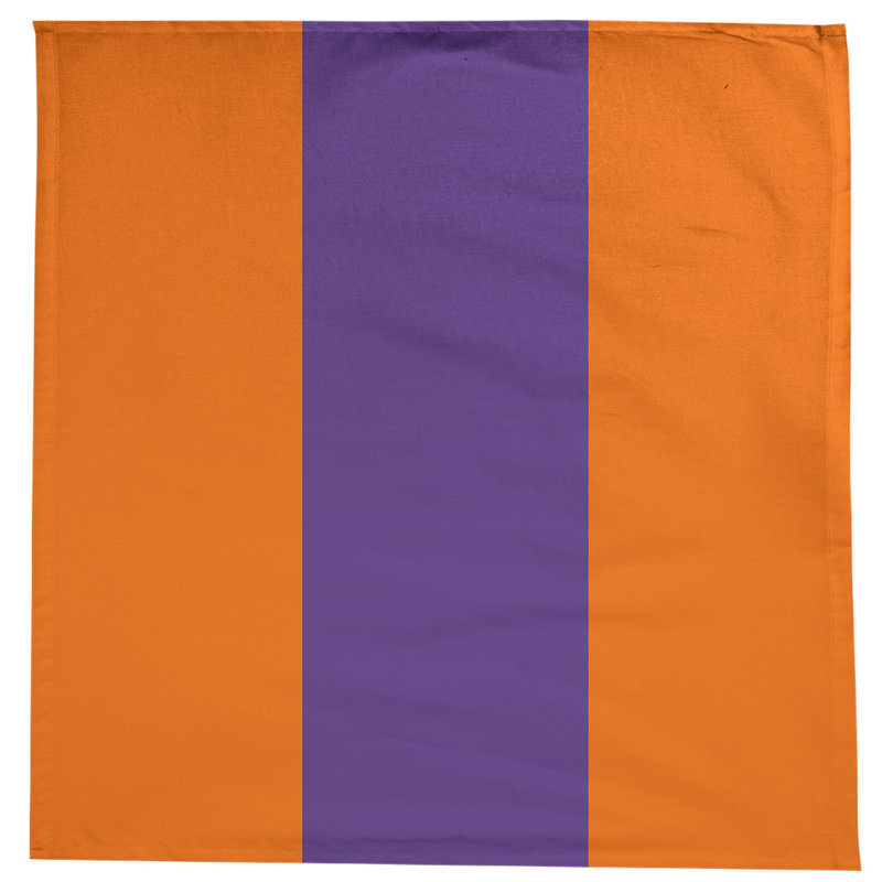 Nappe Clemson, Orange / mauve / orange