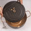 Marmite à friture CYRDER, 4,3 L / 28 cm (11 po), de type tempura japonaise-135357037