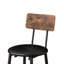 Ensemble de table de bar avec 2 tabourets de bar Siège souple avec dossier-130155036-130155039-130155034