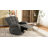 Green Fabric Swivel Manual Recliner With Massage And USB Port-1070338450