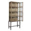 Veso Solid Wood Curio Cabinet