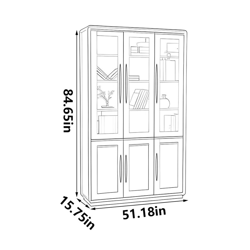 Classic furniture popular bookcase