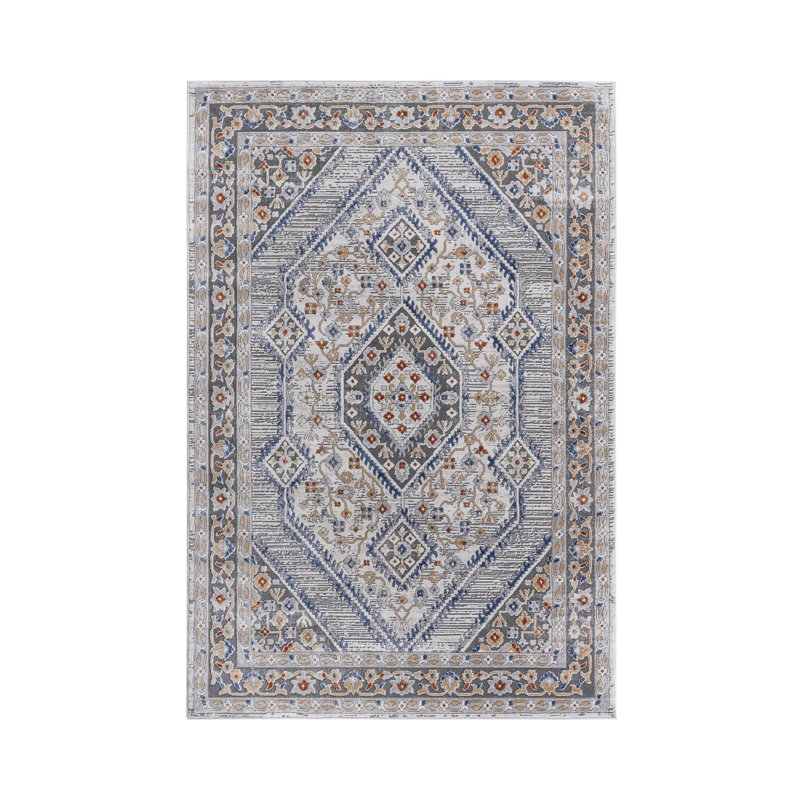 Tapis de mode moderne, Rectangle 7 pi 9 po x 10 pi
