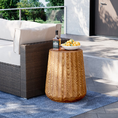 Concrete Outdoor Side Table