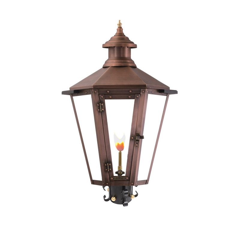 Notoway Outdoor Wall Lantern, 24" H x 24" W x 24" D