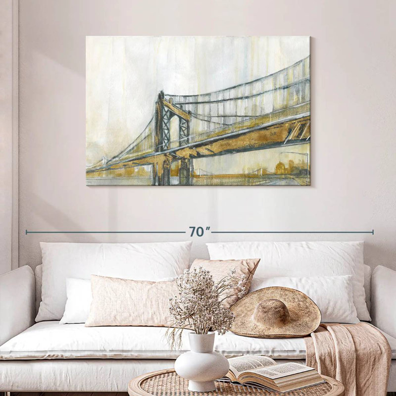 Brooklyn Rain, 30" H x 45" W