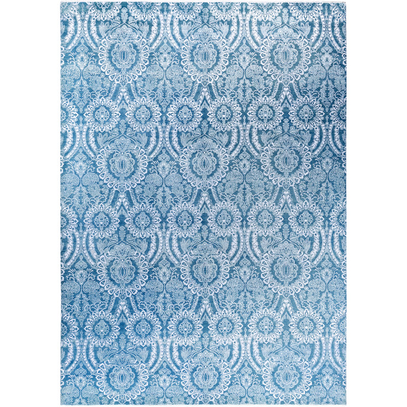 Overdyed One-of-a-Kind 9' 0" X 12' 2" Hand Knotted Area Rug