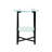Ixchell Glass Top End Table-440873628