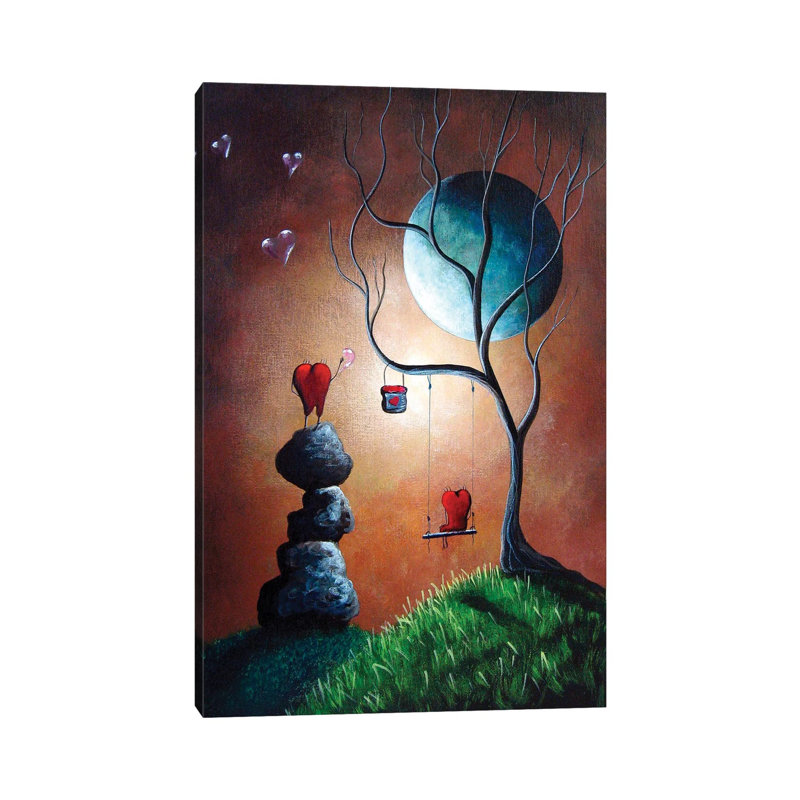 " Just Because I Love You ", 26" H x 18" W x 1.5" D