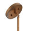 Suspension simple industrielle en bronze antique de 15 pouces