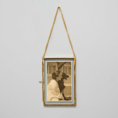 Gold Metal Picture Frame