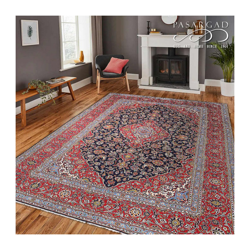 Pazderak One-of-a-Kind 8'7'' X 11'8'' Hand Knotted Area Rug
