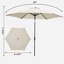 Parasol de marché 108 po-231178063
