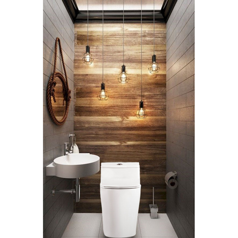 Toilette allongée une pièce à double chasse d'eau de qualité commerciale compacte 4 GPF