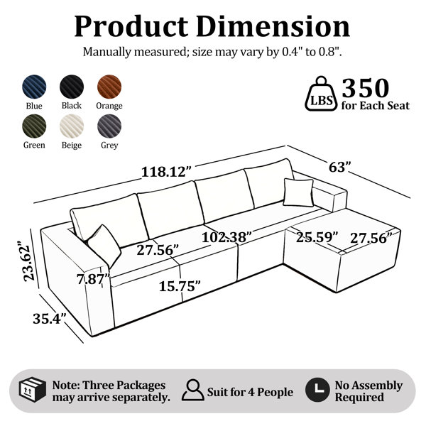 Dimensions du produit