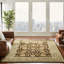Wool Oriental Area Rug in Brown-1120855377
