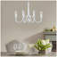 Lustre traditionnel en métal 8 lumières