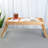 Foldable Bamboo Bed Tray Multi-Purpose Serving Table Adjustable Laptop Desk