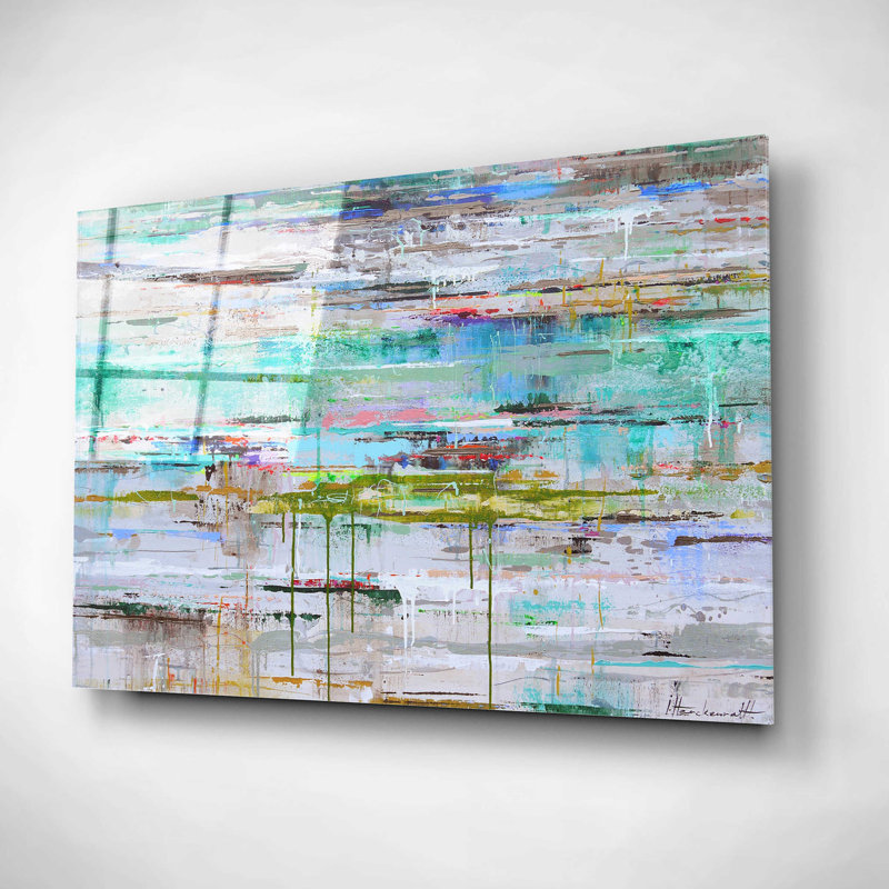«Gemelli Miami Reflection On Plastique / Acrylique» par Ingeborg Herckenrath, H 12 po x l 16 po x P 0,13 po