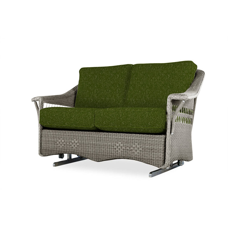 Nantucket Outdoor 2 - Seat Loveseat, Stratosphere Cloud, Pewter