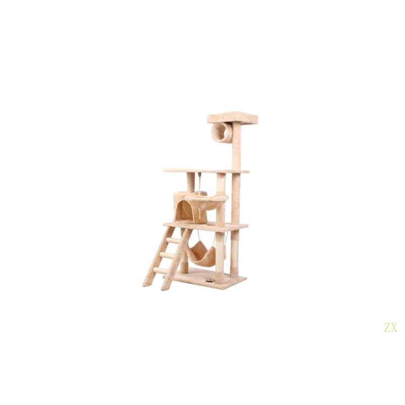 Cadre d'escalade pour chat Un havre de chair effrayant et élégant pour les chats
