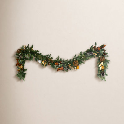 118" Pre-Lit Christmas Garland