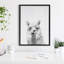«Alpaca Portrait» par Simon Te, impression sur toile encadrée-1565500852-1565500855