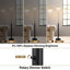 Lampe sur pied à arc moderne en cristal doré 3 lumières 85 "Brio-1979589413-1979589401-1979589403