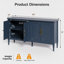 149.6cm Wide Solid Wood Sideboard-2052927962