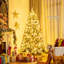 Arbre de Noël pin vert 8 pi avec 650 lumières H 8 pi-1455719498