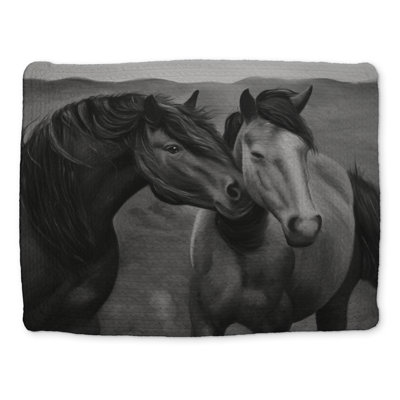 Tenderness White Farm Animals Braided Placemat - Home Decor
