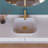DAX Square Brass Vanity Sink Pop-up Drain-109167765-109167767