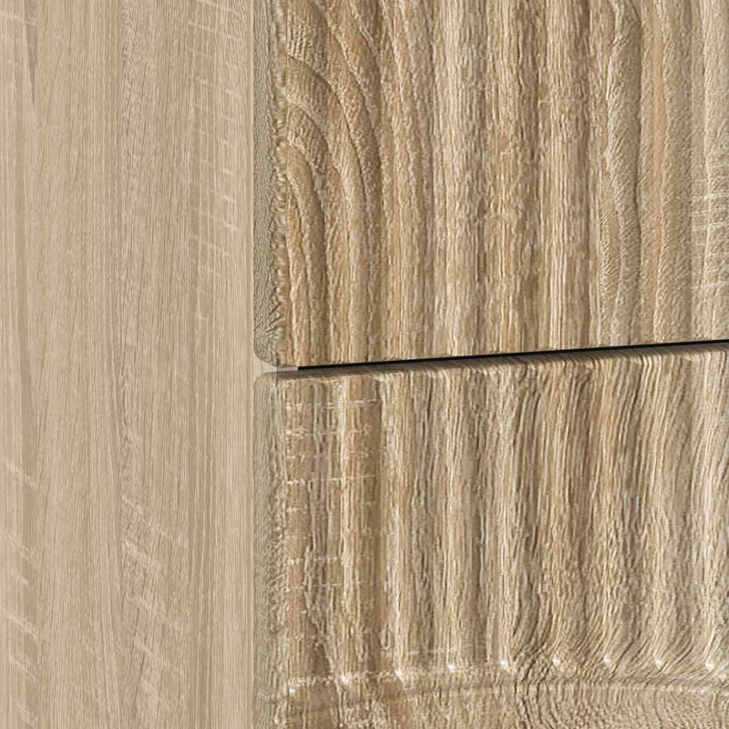 62cm W Manufactured Wood Bedside Table, Sonoma Oak