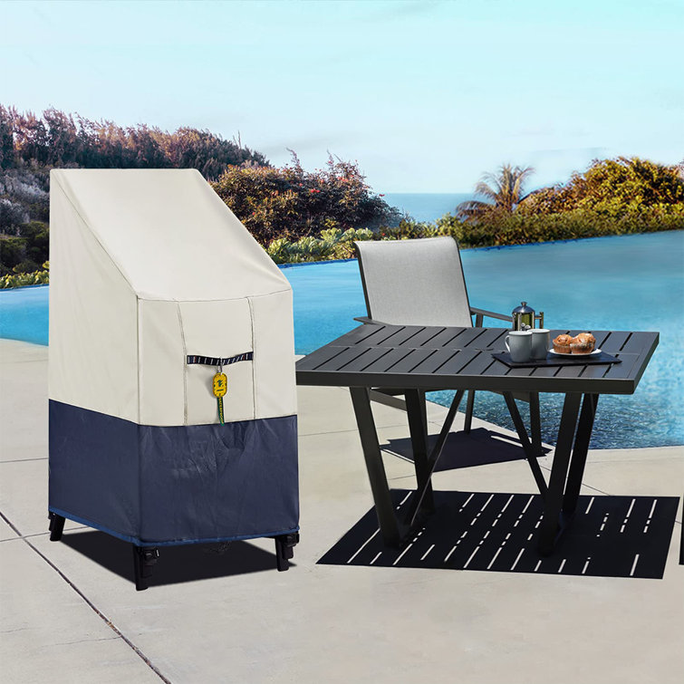 Rebrilliant Stackable Outdoor Patio Chair Covers | Wayfair