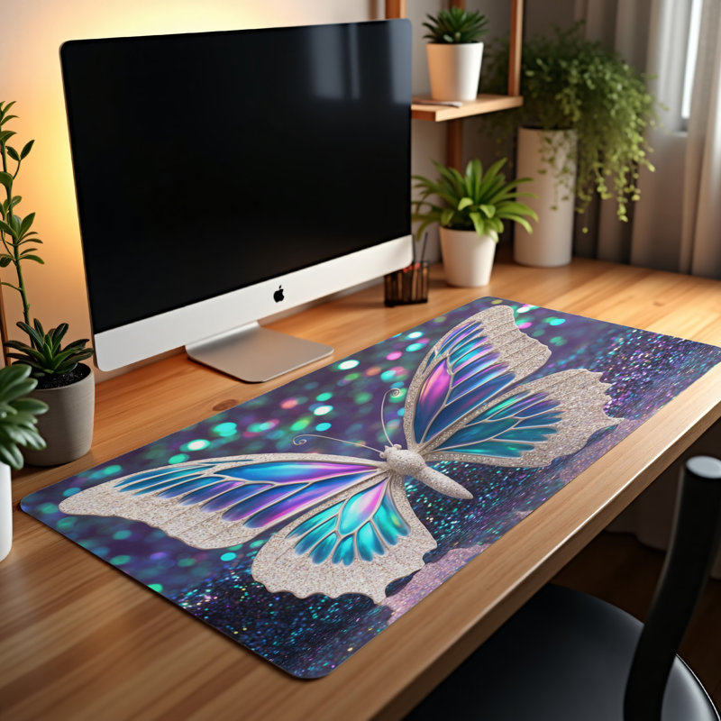 Polyester Desk Pad, 31.5x15.5