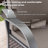 Wyland Industrial Style Premium Outdoor 3-Seat Rattan Sofa-620177361