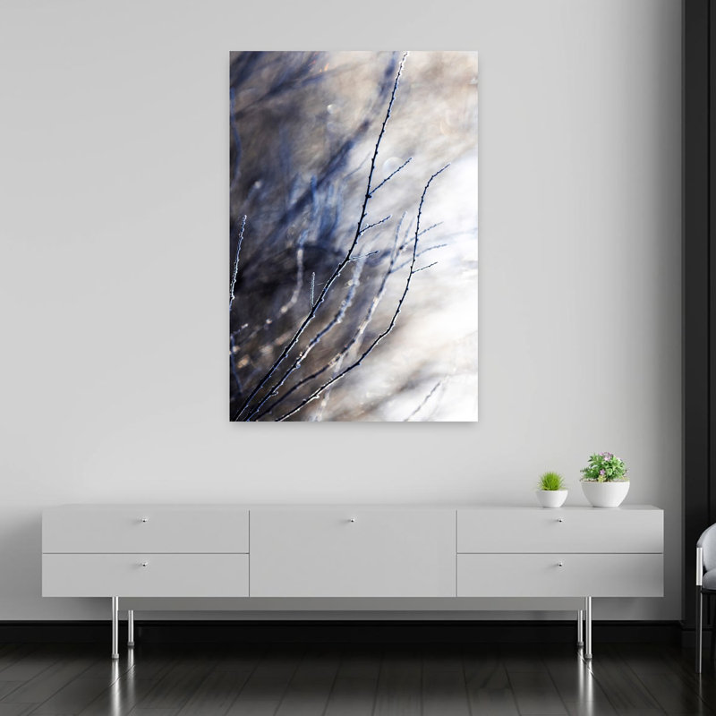 Art contemporain arbre contemporain abstrait, H 60 po x l 40 po
