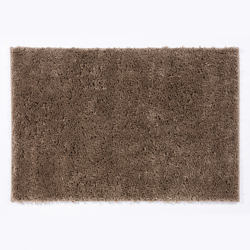 Hiyabel Solid Colour Shag Area Rug, Rectangle 80 x 120cm 
