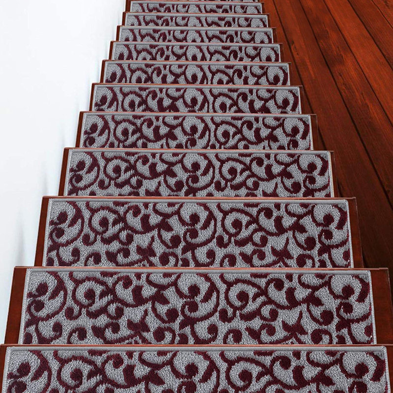 Tapis d'escalier, Rouge