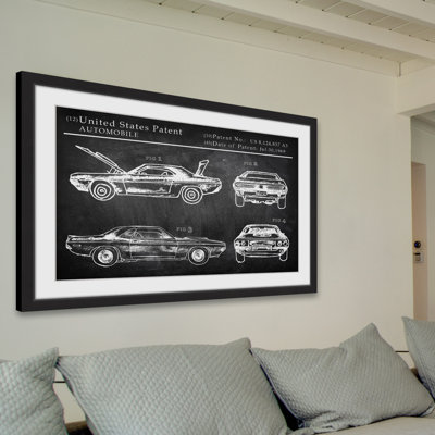 'Dodge Challenger' Framed Print