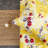 Yellow Hummingbirds Fitted Sheet with Pillowcases-44717833