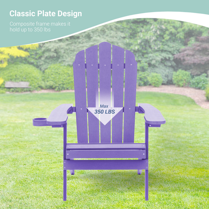 Adirondack pliable et résistant aux intempéries, Purple