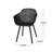 Artha Premium All-Weather Wicker Outdoor Dining Armchair-1209881575