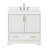 37'' Single Bathroom Vanity with Carrara Marble Top-93359366-121646125