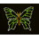 Butterfly LED Display - Green
